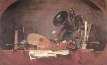 讓 巴蒂斯特 西梅翁 夏爾丹 The Attributes of Music 讓 巴蒂斯特 西梅翁 夏爾丹 The Attributes of Music